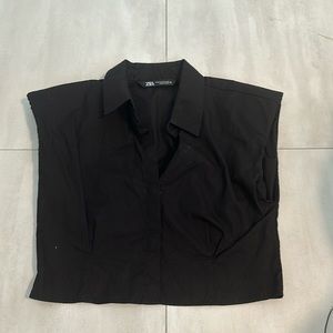Black Zara top